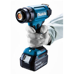 Soprador Térmico Quente à Bateria 18V sem Fio 150 à 550 Graus com Tubeiras e Maleta DHG181RT Makita