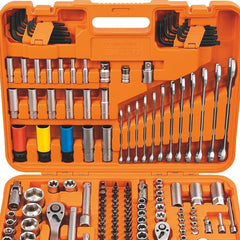 Kit de Ferramentas para Oficinas 176 Peças Tramontina PRO Aço Cromo Vanádio e Molibdênio Completo