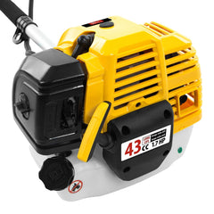 Roçadeira Gasolina DT-43 43cc 1.7HP Cilindro Cromado Palisad 962248