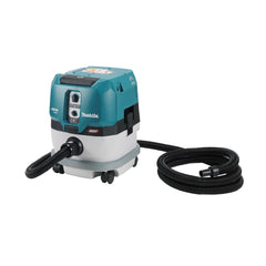 Aspirador de Pó 15L Sem Fio 40V Com Sistema AWS Mangueiras Bocais Tubos 10 Sacos VC004GLZ01 Makita