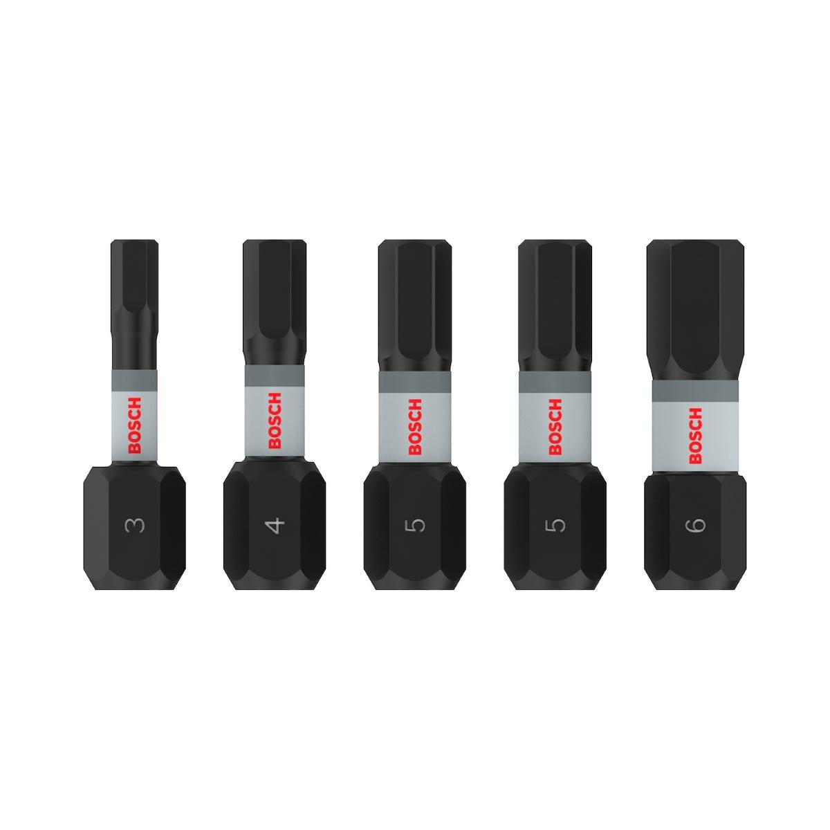 Jogo De Bits Bosch Pro Hex Impact 25mm 5Un