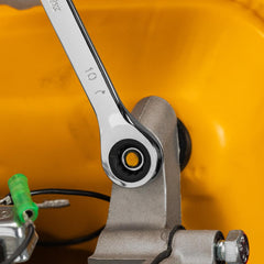 Chave de Catraca Combinada 10mm Aço CrV Cromada 58 HRC MTX 148039