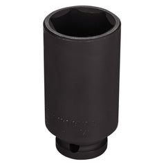 Soquete de Impacto Sextavado Longo 30mm 1/2'' Aço Cromo Molibdênio Tramontina PRO - DIN 3129