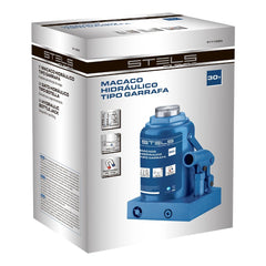 Macaco Hidráulico Garrafa 30T Elevação 244-370mm Robusto Stels 5111255