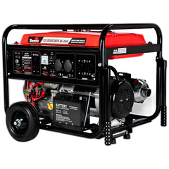 Gerador a Gasolina Toyama TG10000CXER 8kVA Bivolt 115V 230V Partida Elétrica e Manual com Rodas para Transporte
