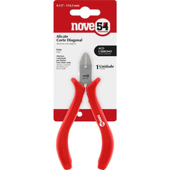 Alicate Corte Diagonal 4.1/2'' Aço Carbono Polido Nove54
