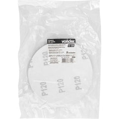 Jogo Disco De Lixa 4.1/2'' 115mm G120 Pluma 5Pcs Vonder