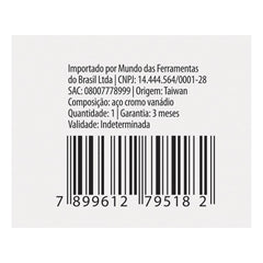 Extensão Stels 1390355 150mm 1/4'' Crv Aço Cromo Vanádio
