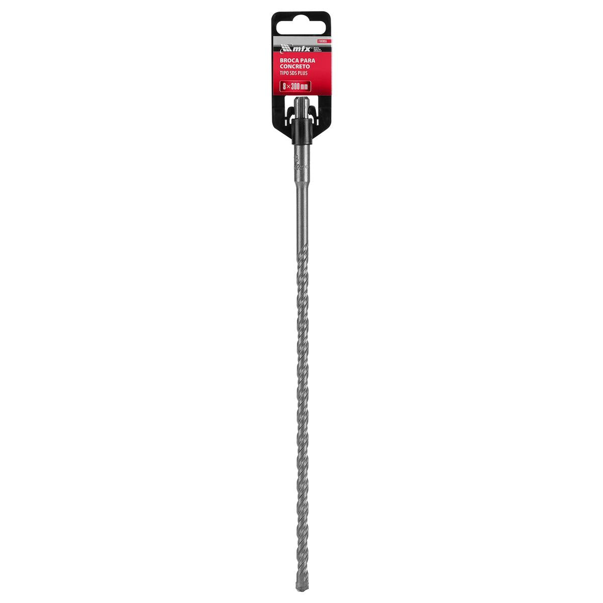 Broca Para Concreto Sds Plus 12x300mm Liga Carboneto Tungstênio Vk8 MTX