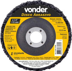 Disco Abrasivo 4.1/2" 115mm Vonder