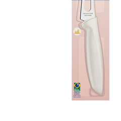 Faca Para Queijo Tramontina Plenus 6 Polegadas Aço Inox Cabo Polipropileno Off White
