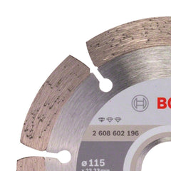 Disco Diamantado Segm. Bosch Std Concrete 115X22,23X1,6X10mm