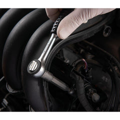 Catraca em Aço Cromo Vanádio 8'' 3/8'' 44 Dentes Reversível Tramontina PRO