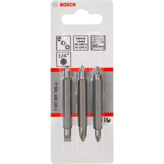 Jogo De Pontas Duplas Bosch 60mm 3 Peças