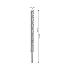 Broca Para Concreto Bosch Pro Sds Plus-5X 20X250X300mm