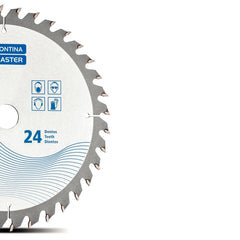 Disco de Corte 7.1/4'' 36 Dentes Tramontina Master para Serra Circular - Aço Carbono Temperado