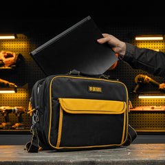Bolsa de Ferramentas  28 Bolsos 15kg 400x170x300mm Alça Ombro Denzel