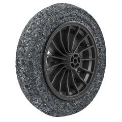 Pneu Maciço Tramontina 8'' para Carrinho de Mão Borracha Macia Roda Plástica Durável