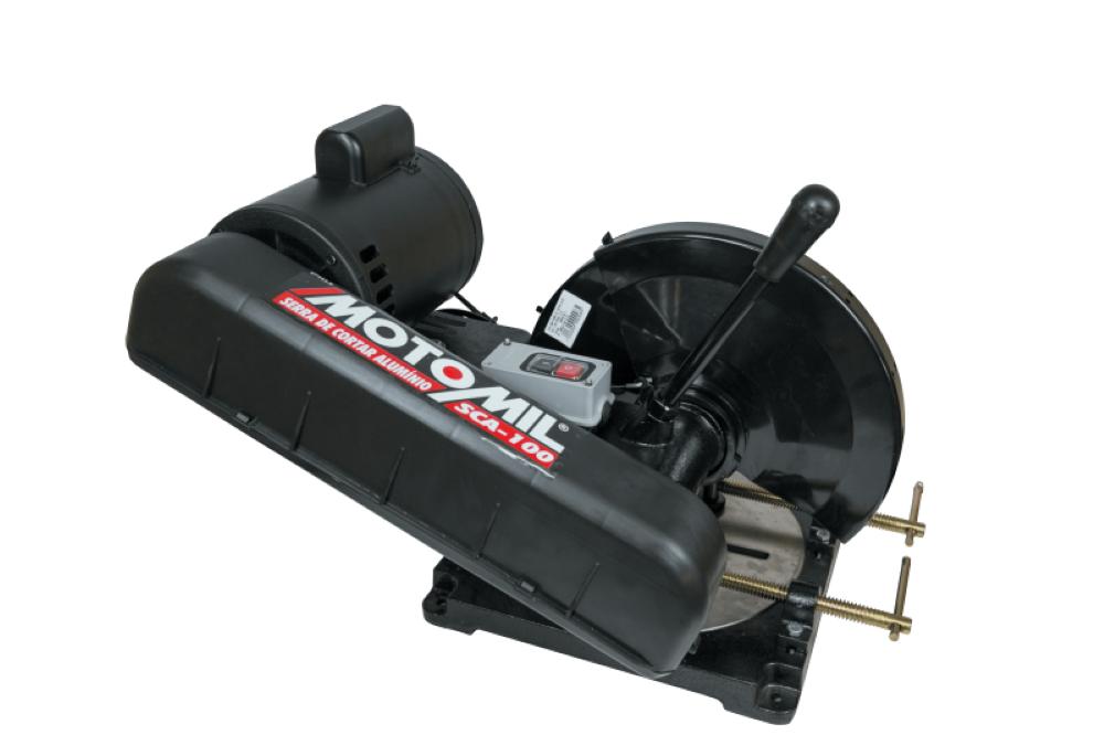 Serra de Cortar Aluminio Motor 1HP Monofásico Motomil