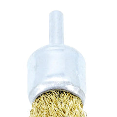 Escova Pincel Aço Haste 1/4" x 1" Tradestar