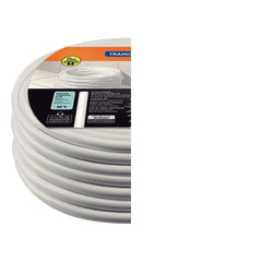 Mangueira em PVC Branca Tramontina 5/16'' x 1mm 1 Camada 50m Para Jardim Irrigação