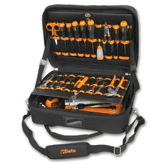 Bolsa Maleta de Ferramentas Técido Técnico Interior em Plástico com Divisórias C7-2107 Beta