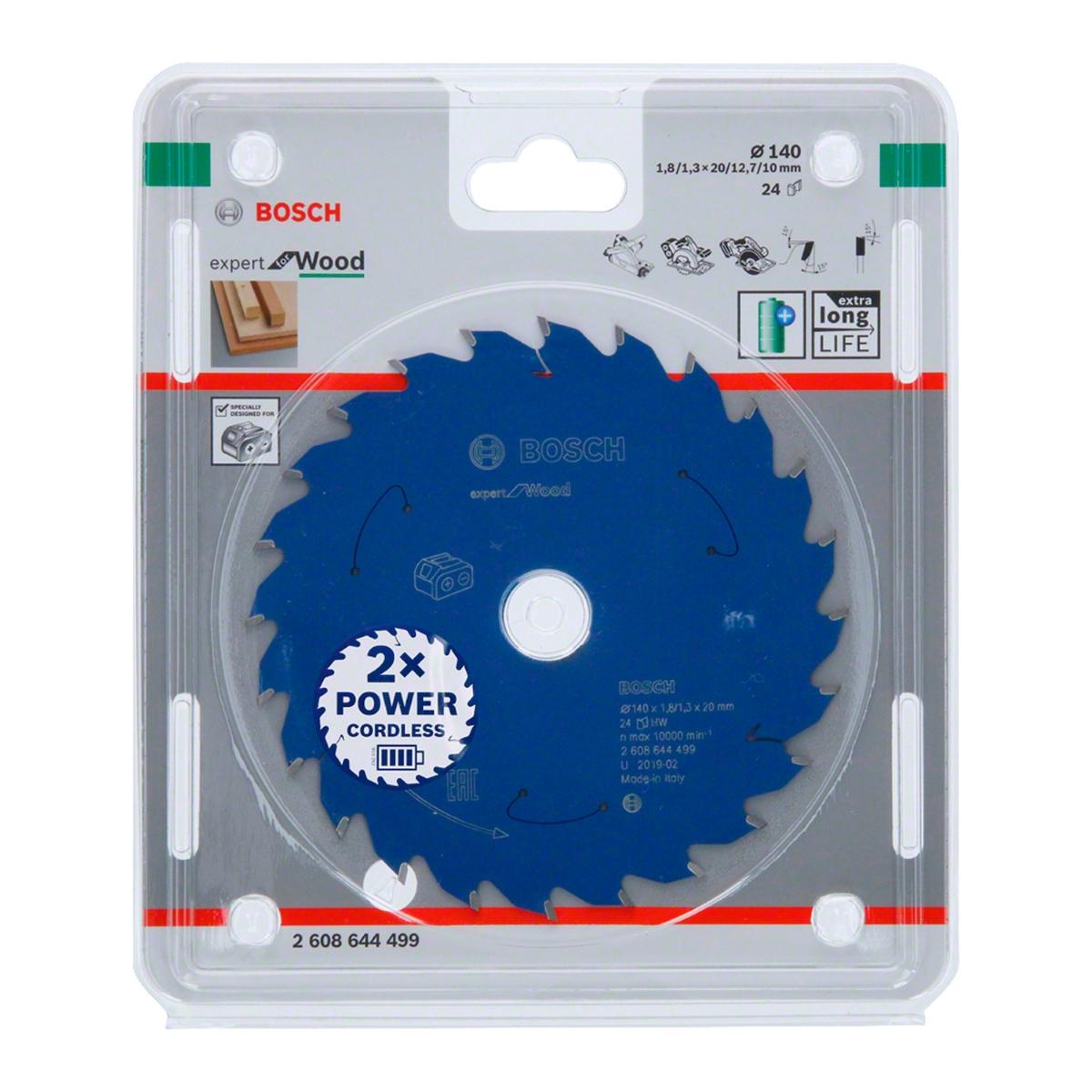 Disco De Serra Circular Bosch Expert For Wood Cordless 24D