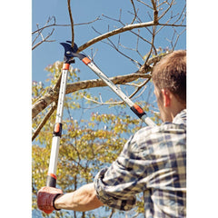 Tesourão de Poda Bypass Tramontina Aço Carbono Cabo Extensível 45-82cm Corte 30mm