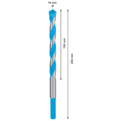 Broca Bosch Expert Cyl-9 Multiconstruction 14X150X200mm