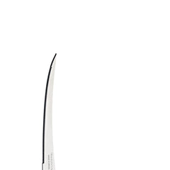 Faca Para Tomate Tramontina Plenus 5 Polegadas Aço Inox Cabo Polipropileno Off White Microsserrilhada