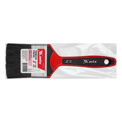 Trincha Pincel 3'' Tintas Esmalte Óleo Cerdas Pretas Cabo 2 Componentes 1PC MTX Profissional