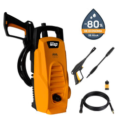Lavadora de Alta Pressão WAP Ágil 1800 1400W 1300 PSI Sistema Stop Total 127V
