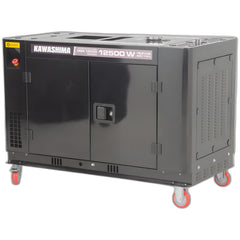 Gerador à Diesel Dgr-13000 Trifasico 220V 12,5Kw Cabinado Kawashima