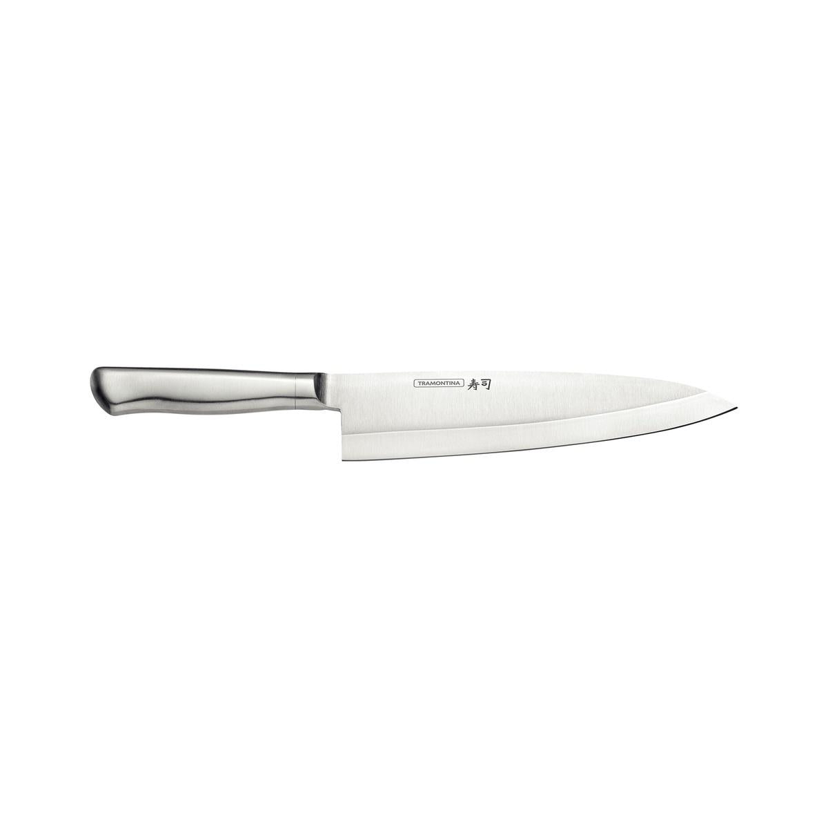 Faca Deba Sushi Diamond 8 Polegadas Aço Inox 3 Mm 57 Hrc Tramontina