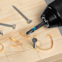 Bits Phillips Ph3 Aço Rápido 50mm 10 Peças - Dureza 54-58 HRC, Haste 1/4', Magnético