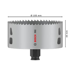 Serra Copo Bosch Pro Multi Material Power Change Plus 105mm