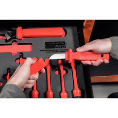 Faca Reta Desencapadora Isolada 7'' 1000V Tramontina PRO IEC 60900 NR 10