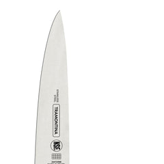 Faca Utility Tramontina Premium 6 Polegadas Aço Inox Cabo Branco Profissional Certificação NSF