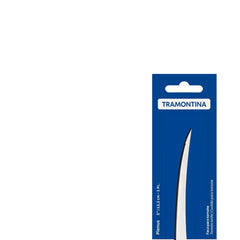 Faca Para Tomate Tramontina Plenus 5 Polegadas Aço Inox Cabo Polipropileno Off White Microsserrilhada