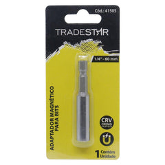 Adaptador Magnético 60 mm  1/4'' CR-V Tradestar