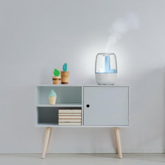 Umidificador de Ar Ultrassônico 2,3 Litros com Luminária e Difusor de Aromas WAP AIR FLOW Bivolt