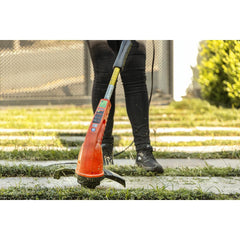 Aparador de Grama Elétrico Bipartido Tramontina APB1500T 1500W 127V 280mm Diâmetro de Corte Acabamento Perfeito