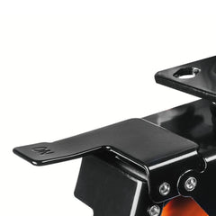 Rodízio Articulado 150x50mm Aço Carbono Preto Laranja Trava 1 Ano Garantia Tramontina PRO