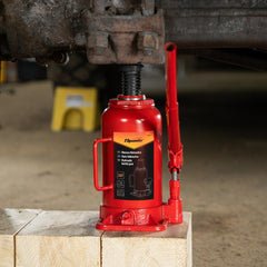 Macaco Hidráulico Garrafa 20 Toneladas 250-470mm Aço Alta Resistência Sparta 5032855