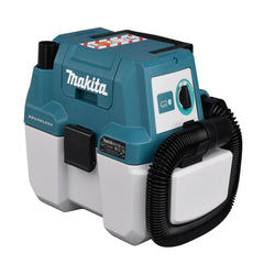 Aspirador de Pó e Líquido 7,5L Sem Bateria Sem Carregador Mangueira e Coletor DVC750LZ Makita