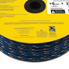 Corda Trançada Pet 6mm 150m 265,4kgf Tramontina Master Resistente