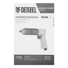 Furadeira Pneumática 13mm 500RPM 114L/min Denzel PD500