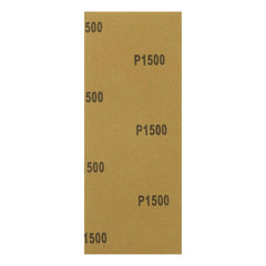 Folha De Lixa Costado De Papel Grão 1500 115x280 Mm 5 Peças Mtx Para Acabamento Ultrafino