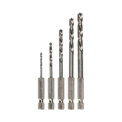 Jogo 5 Brocas Para Madeira Bosch Pro Wood Hss Hex 2,0-6,0mm