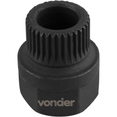 Soquete Multidentado 33 Dentes 22Mm Para Polia Alternador Vonder Aço Resistente